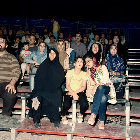 Johanna-Maria Fritz, Circus audience in Zanjan, Iran, September 2016